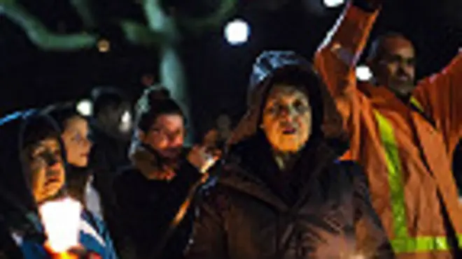 Manifestación en Toronto