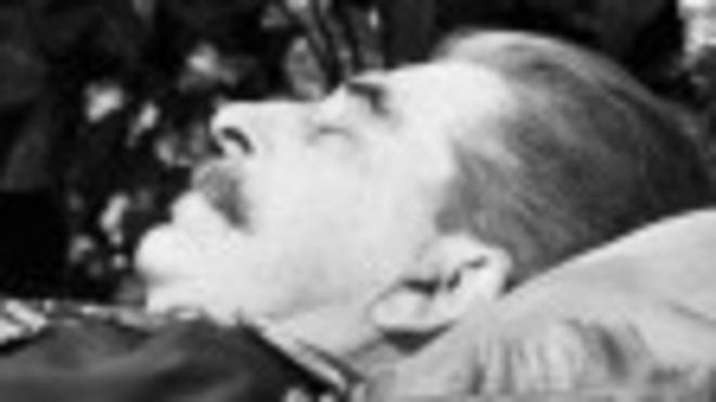 Иосиф Сталин на смертном одре