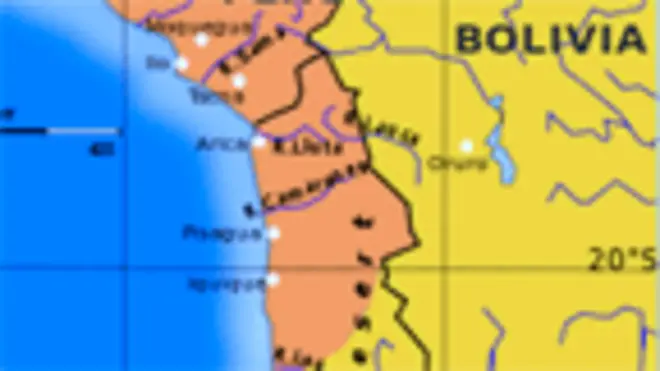 Карта Болівії