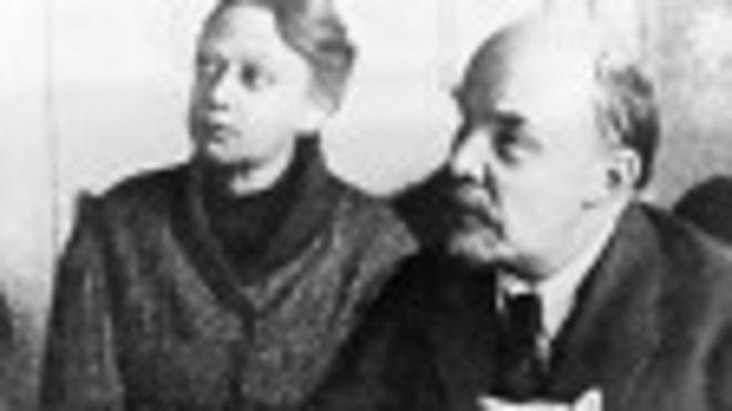 Lenin i Krupskaya