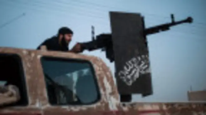 Combatiente del Frente Al Nusra