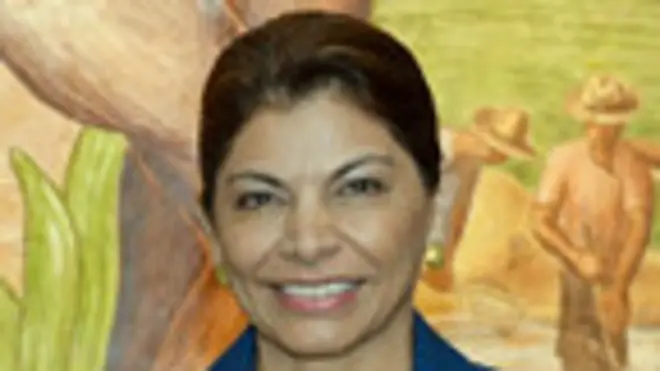 Laura Chinchilla, presidenta de Costa Rica