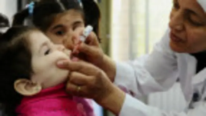 Programa de vacunas en Damasco