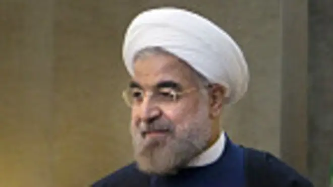 Hassan Rohani, presidente de Irán