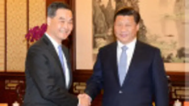 習近平與梁振英