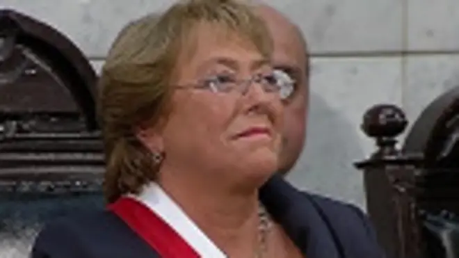 Michelle Bachelet, presidenta de Chile