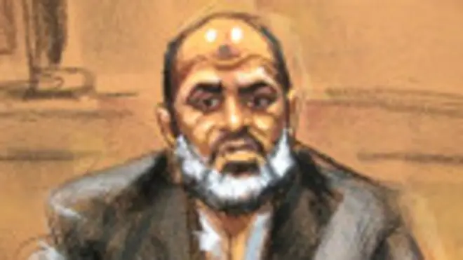 Dibujo del cuñado de Bin Laden