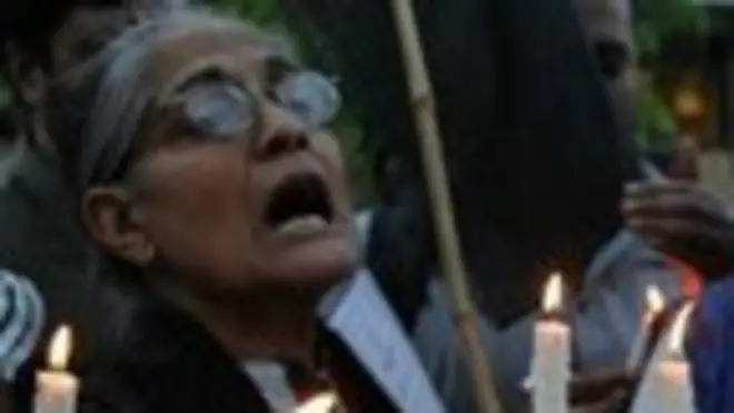 Protesta por acusaciones de blasfemia en Pakistan