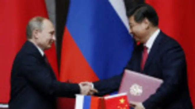 Putin en China