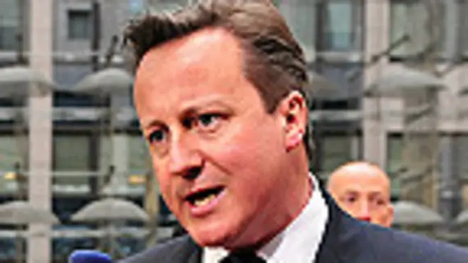 David Cameron, primer ministro británico