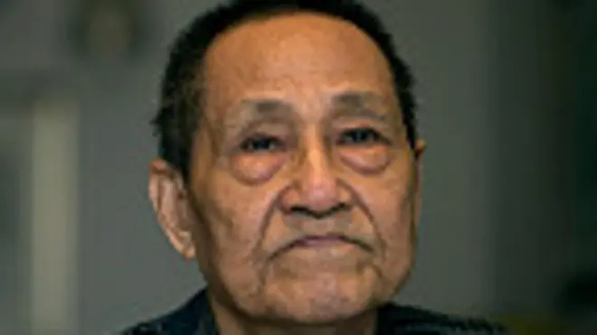 鮑彤在北京家中（23/4/2014）