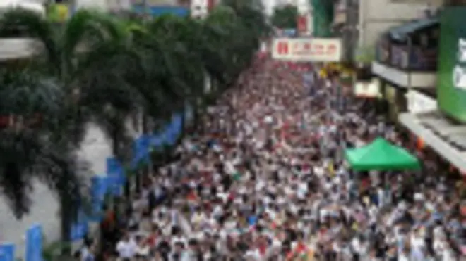 香港「七一」遊行