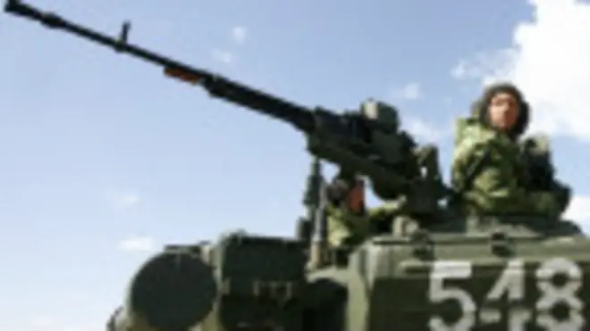Russian troops
