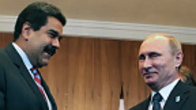 Nicolás Maduro y Vladimir Putin