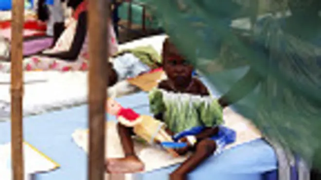 Niña en Sudán del Sur