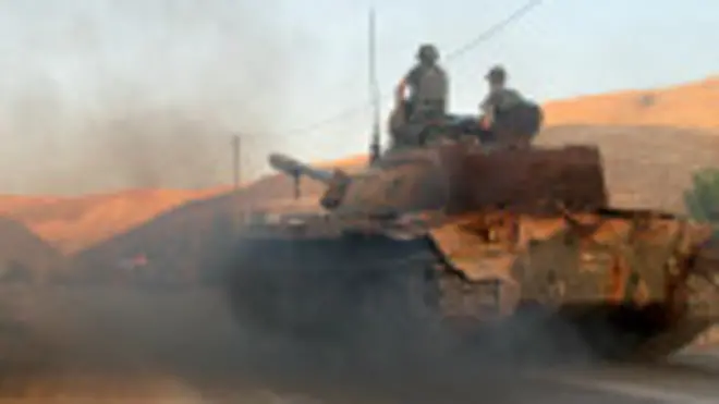 Tanque libanés entra en Arsal