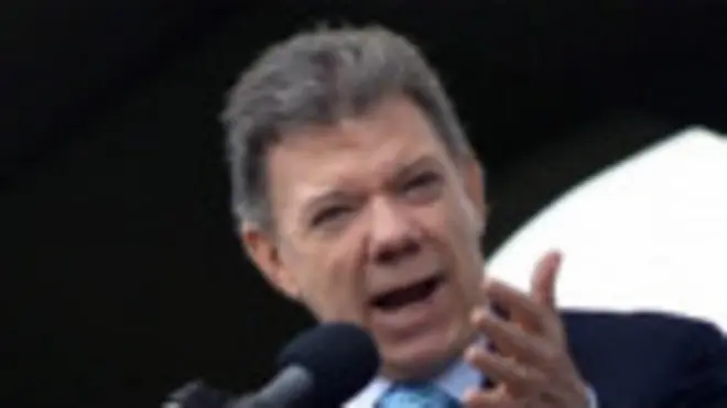 Juan Manuel Santos, presidente de Colombia