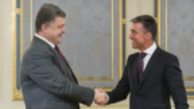Petro poroshenko, Anders Fogh Rasmussen
