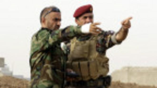 fuerzas kurdas en Irak 