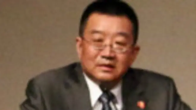 齊鵬飛在香港發表演說（BBC中文網圖片21/8/2014）