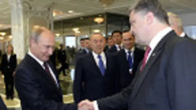Poroshenko y Putin
