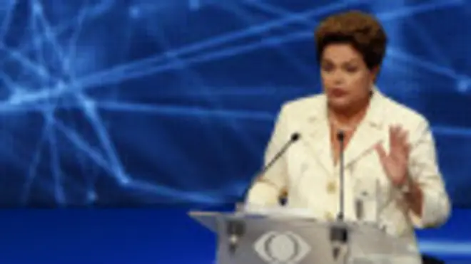 巴西現任總統迪爾瑪·羅塞夫（26/08/2014）