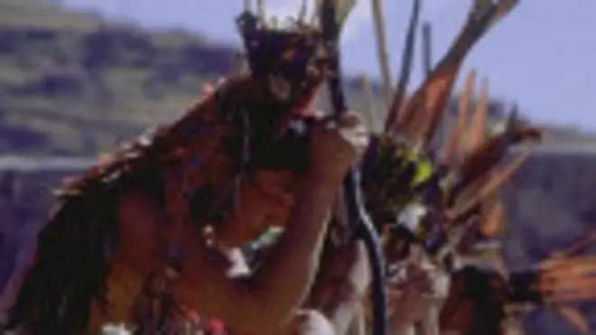 Indígenas de Perú, foto de archivo