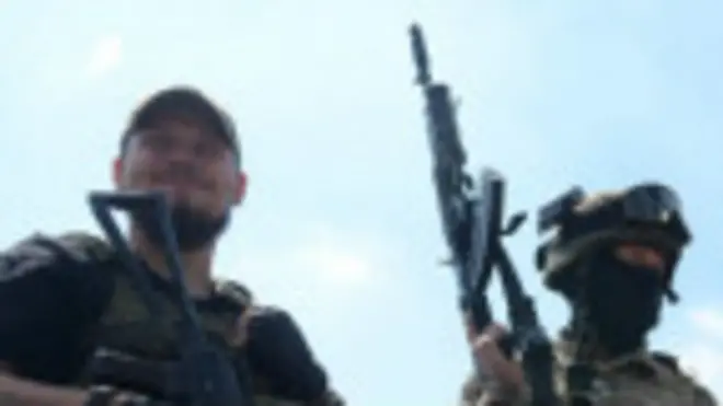 Militares en Ucrania