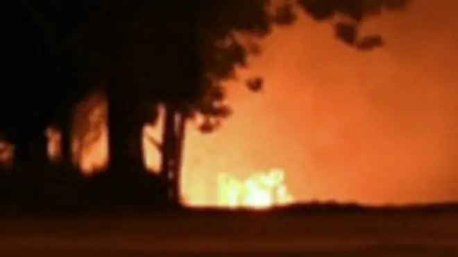 Explosión en el este de Ucrania