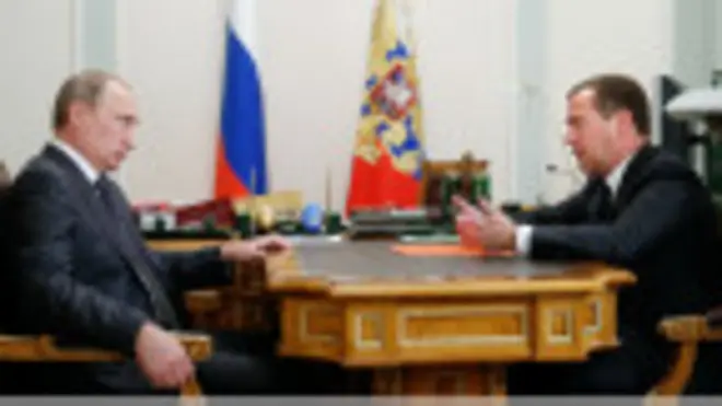 Путін та Медведєв