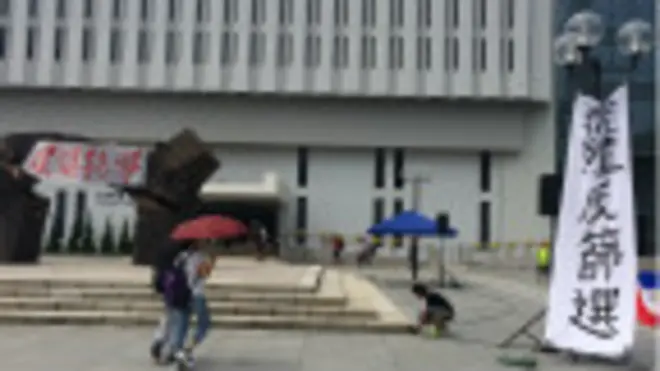 香港大專學生周一開始一連5天的罷課行動