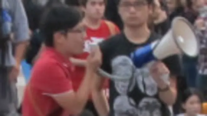 香港學生集會支持佔中