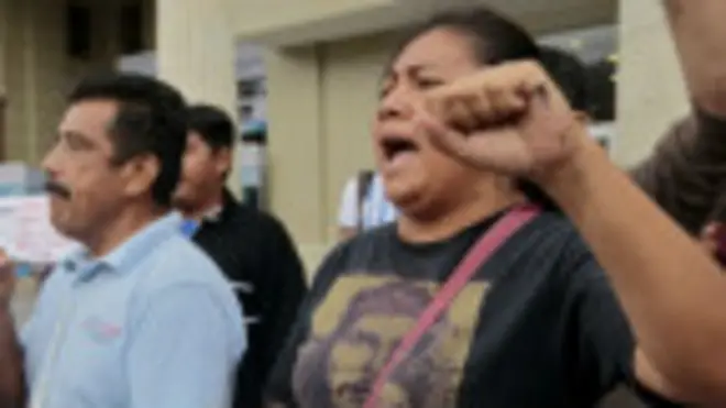 Protesta en Guerrero