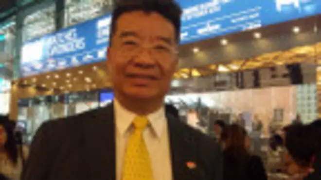 前全國政協委員劉夢雄（BBC中文網照片）