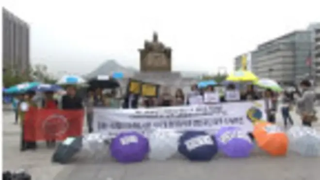 韓國社運團體與港台留學生