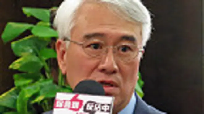 「反佔中大聯盟」發言人周融（BBC中文網圖片8/9/2014）