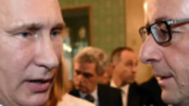 Путін та Олланд