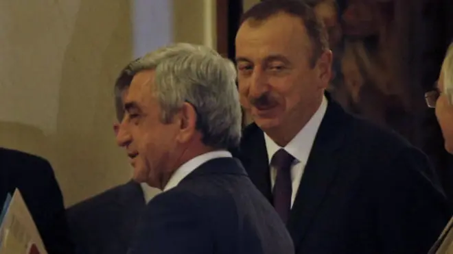 İlham Əliyev, Serj Sarkisyan
