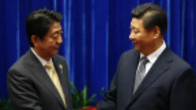 Lideres de China y Japon
