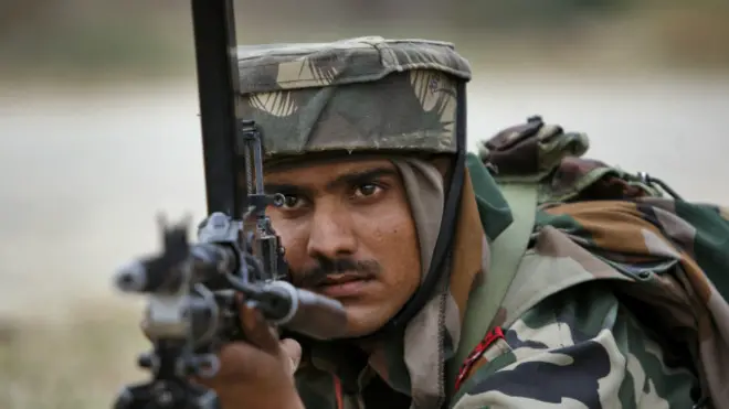 بھارتی فوجی