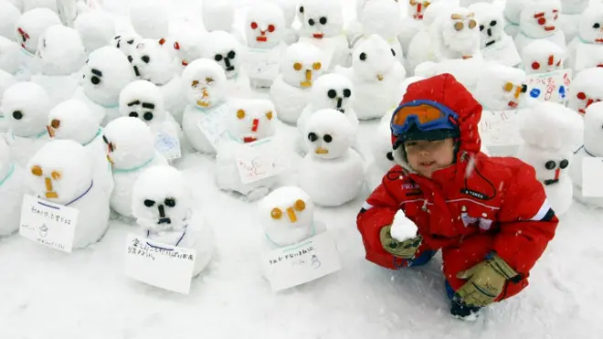 Orang-orangan dari salju