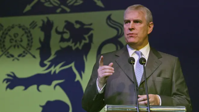 ब्रितानी राजकुमार प्रिंस एंड्रयू