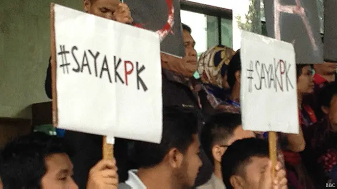 jokowi, bambang widjojanto, KPK, save KPK, korupsi, budi gunawan, kapolri, polri, cicak, buaya, protes