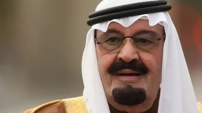 سعودی عرب کے بادشاہ عبداللہ بن عبدالعزیز