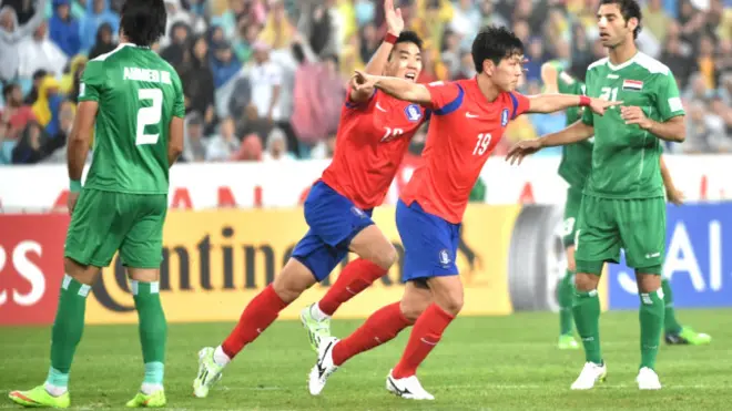 Korea Selatan lawan Irak