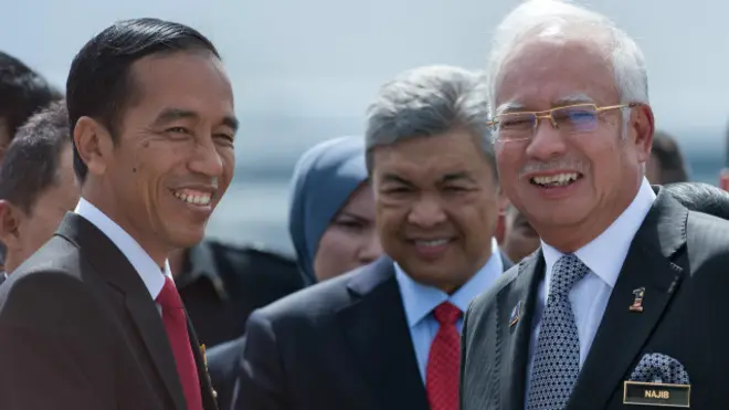 Presiden Jokowi dan PM Najib Razak
