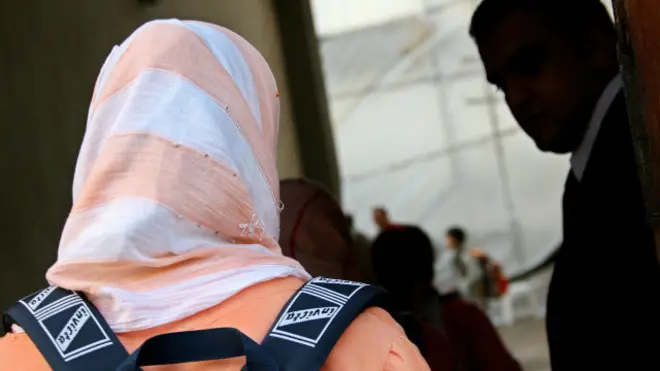 Школьница-мусульманка