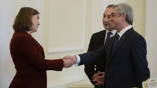 Victoria Nuland, Serj Sarkisyan