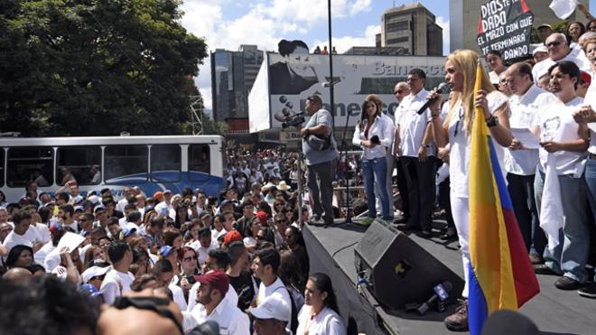 Protestas por Leopoldo López
