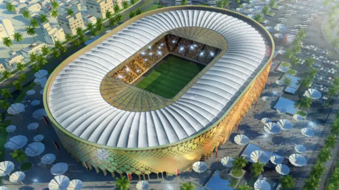 Foto stadion di Qatar